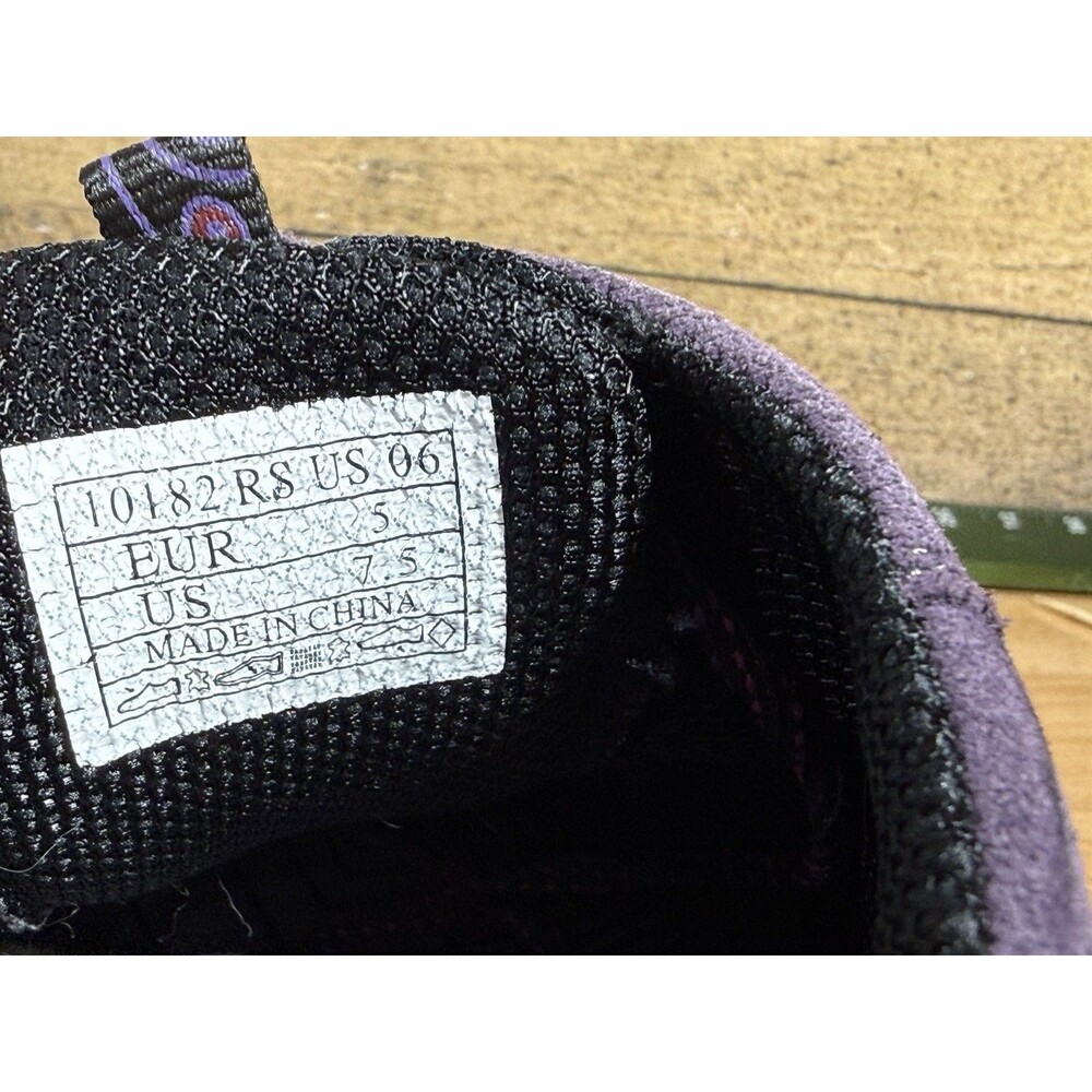 🔥RARE All Rounder by Mephisto Purple Suede Professional Hiking Shoes Sz 7.5 - Picture 11 of 11